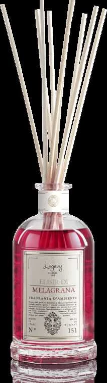 Logevy Firenze 1965 Elisir di Melagrana namų kvapas su lazdelėmis 100 ml