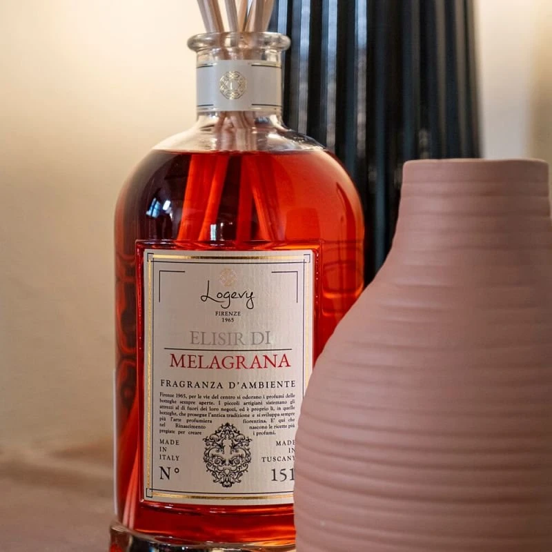 Logevy Firenze 1965 Elisir di Melagrana namų kvapas su lazdelėmis 250 ml