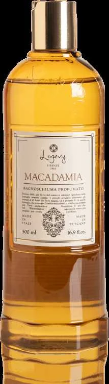Logevy Firenze 1965 „Macadamia“ – Prabangus parfumuotas itališkas dušo gelis, 500 ml