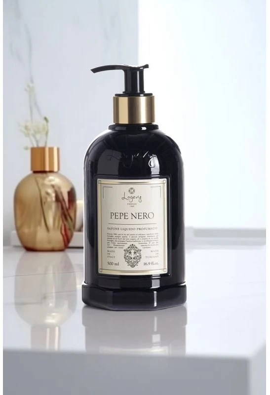 Logevy Firenze 1965 „PEPE NERO“ - Itališkas parfumuotas skystas muilas 500ml