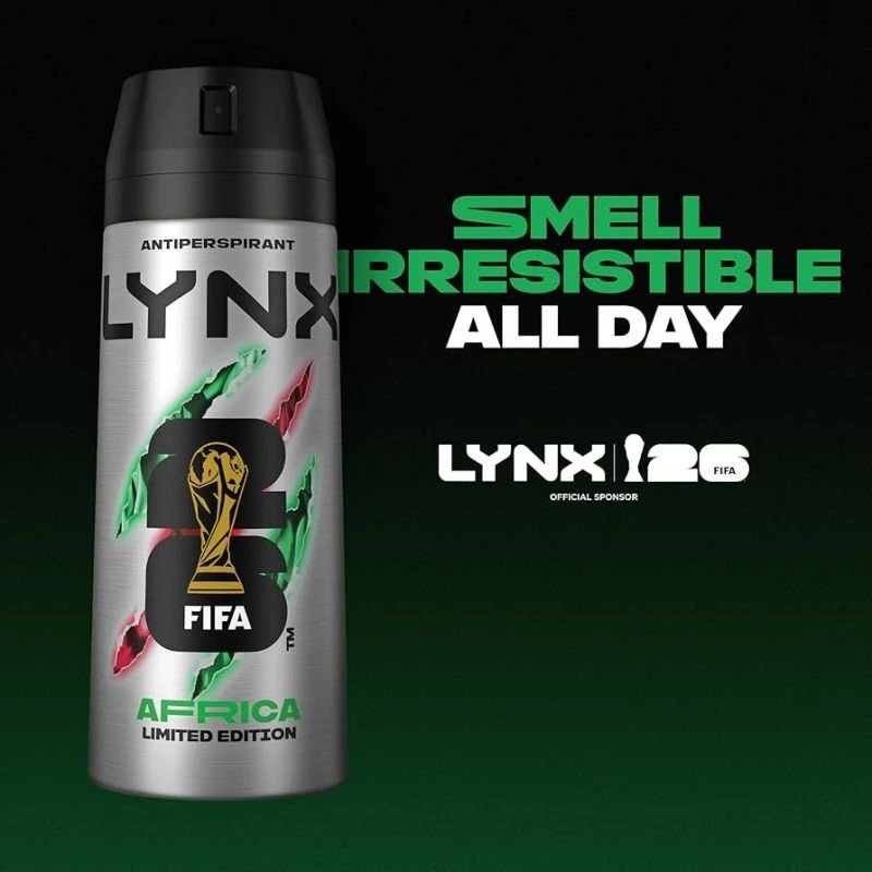 LYNX Africa antiperspirantas dezodorantas vyrams 200 ml