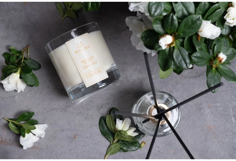 Magma London Bouquet Blanc & Bergamot namų kvapas 100 ml