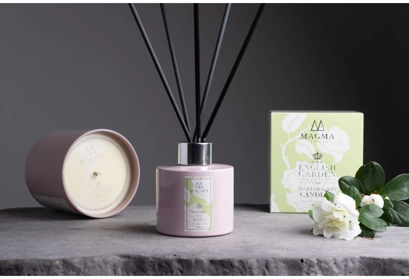 Magma London Poppy & Baltas Blossom namų kvapas 100 ml