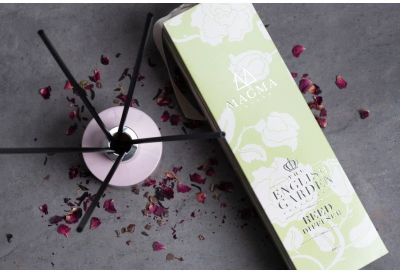 Magma London Poppy & Baltas Blossom namų kvapas 100 ml