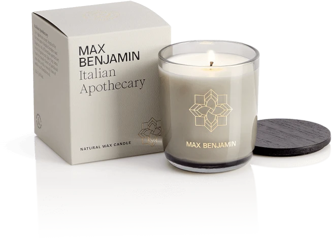 Max Benjamin Aromatinė žvakė ITALIAN APOTHECARY 210 g
