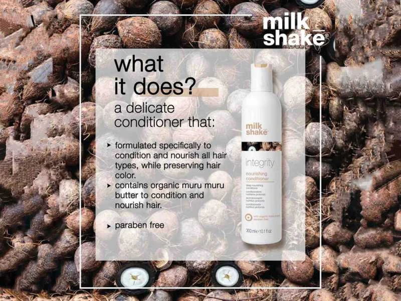 Milk Shake Integrity Nourishing Conditioner Maitinantis kondicionierius plaukams, 1000 ml