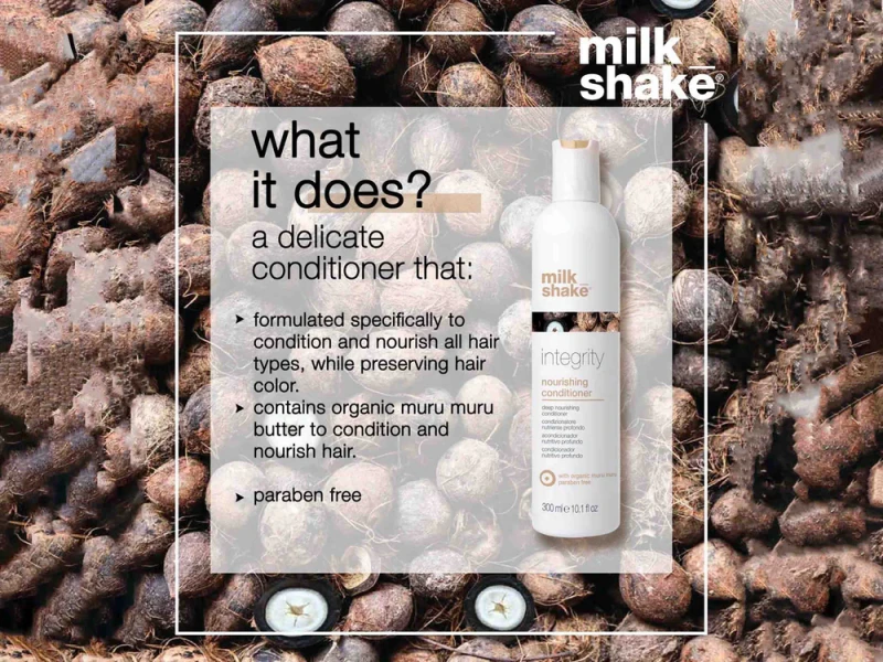 Milk Shake Integrity Nourishing Conditioner Maitinantis kondicionierius plaukams, 1000 ml