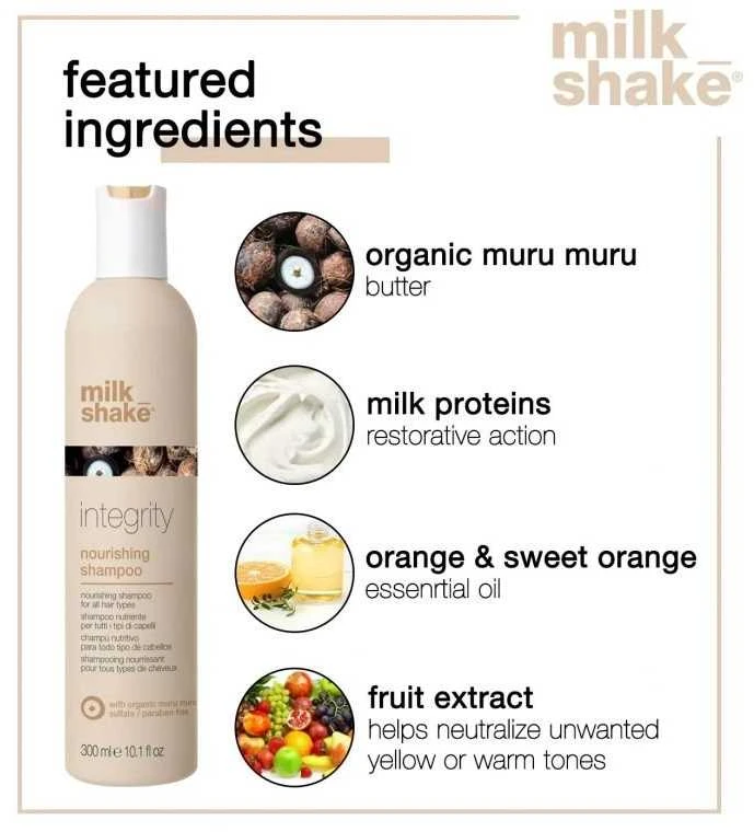 Milk Shake Milk_Shake Integrity maitininantis Šampūnas maitinantis šampūnas, 300 ml