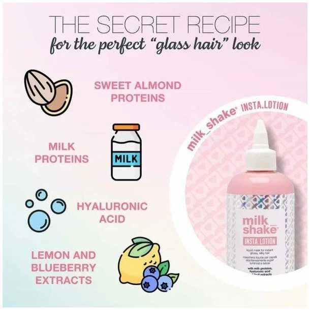 Milk Shake Insta.Lotion Glotninanti plaukų kaukė, 250 ml