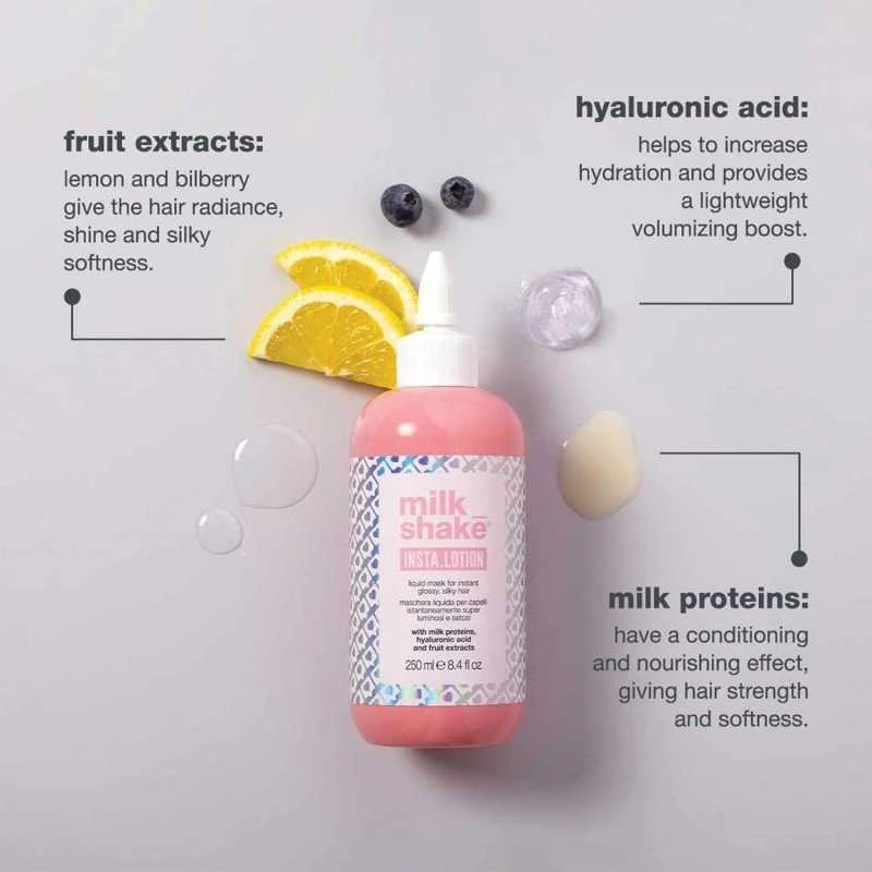 Milk Shake Insta.Lotion Glotninanti plaukų kaukė, 500 ml