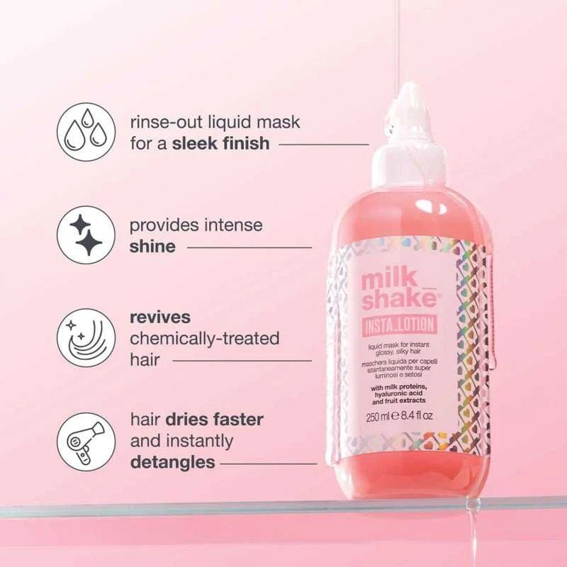 Milk Shake Insta.Lotion Glotninanti plaukų kaukė, 500 ml