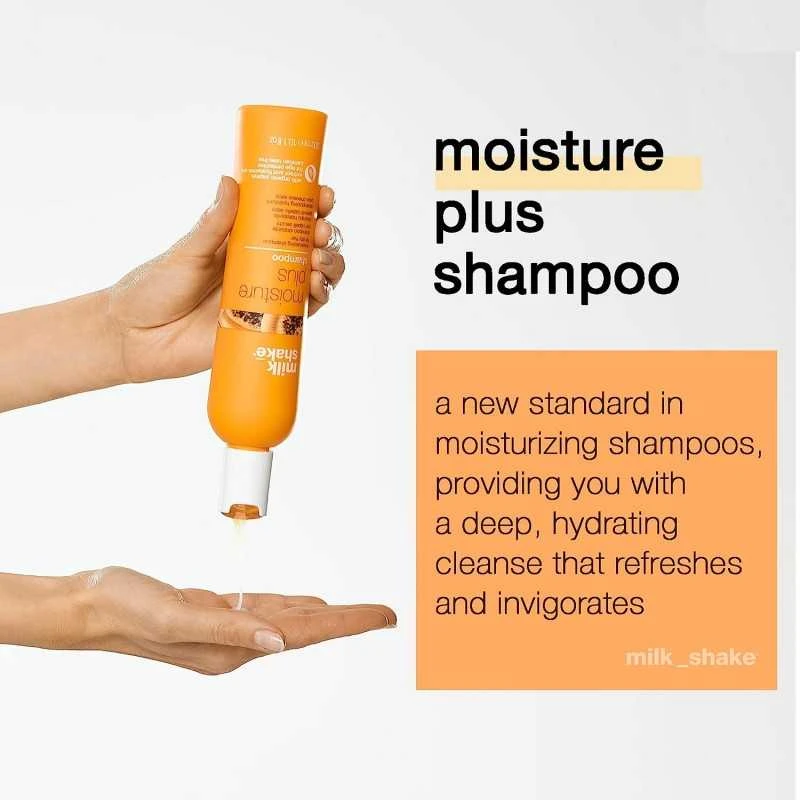 Drėkinantis šampūnas Milk Shake Moisture & More Šampūnas 300ml