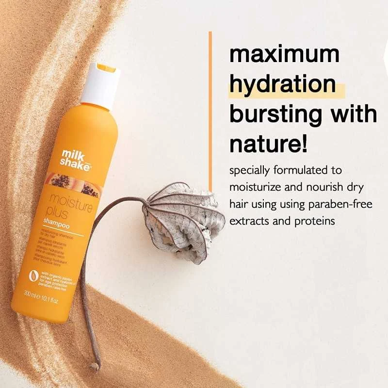 Drėkinantis šampūnas Milk Shake Moisture & More Šampūnas 300ml