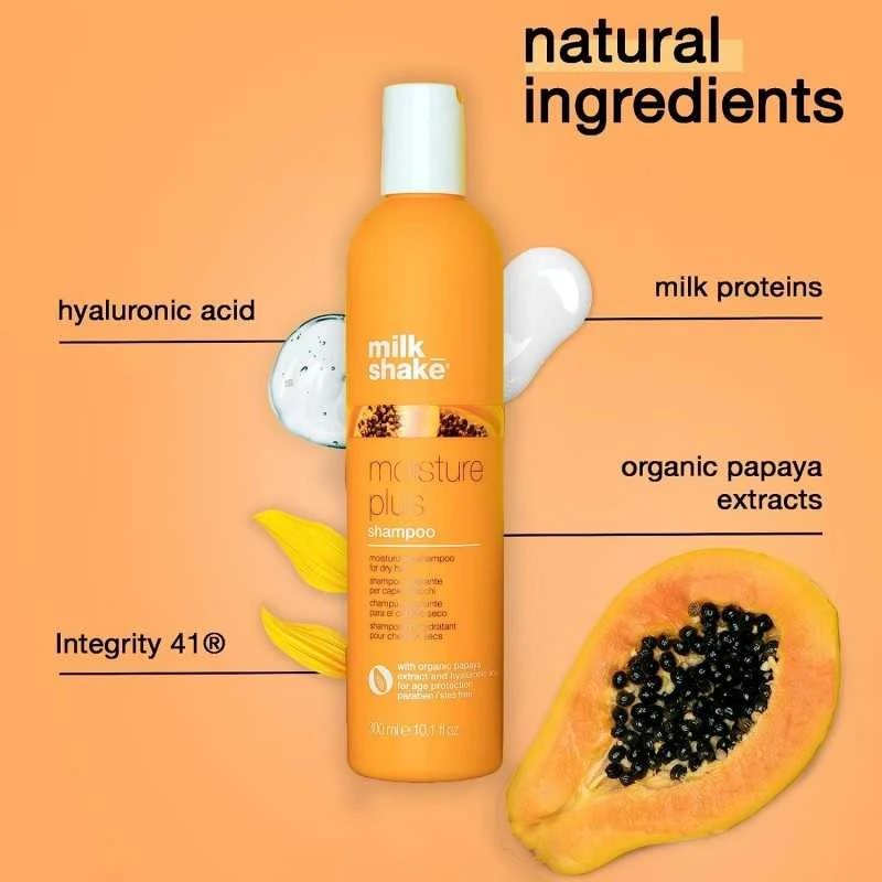Drėkinantis šampūnas Milk Shake Moisture & More Šampūnas 300ml