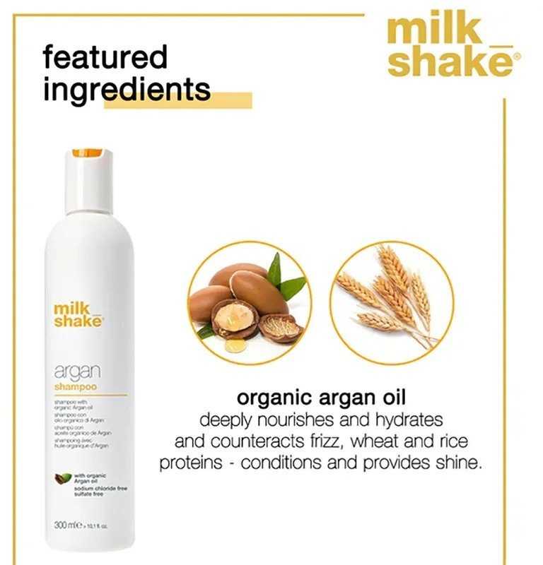 Šampūnas su argano aliejumi Milk Shake Argan Šampūnas 1000ml