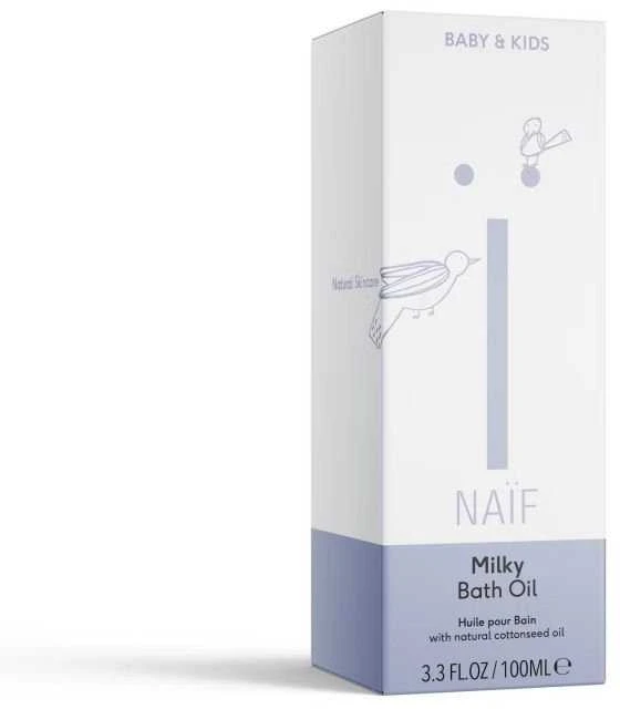 Naif Natural Skincare Naïf Baby & Kids Care aliejinis vonios pienelis 100 ml