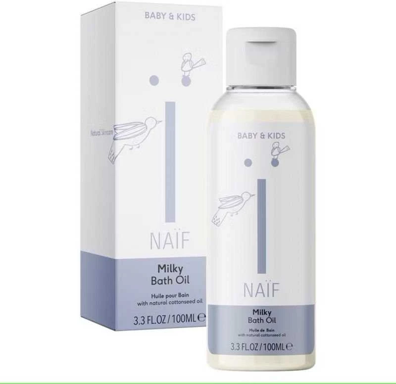 Naif Natural Skincare Naïf Baby & Kids Care aliejinis vonios pienelis 100 ml