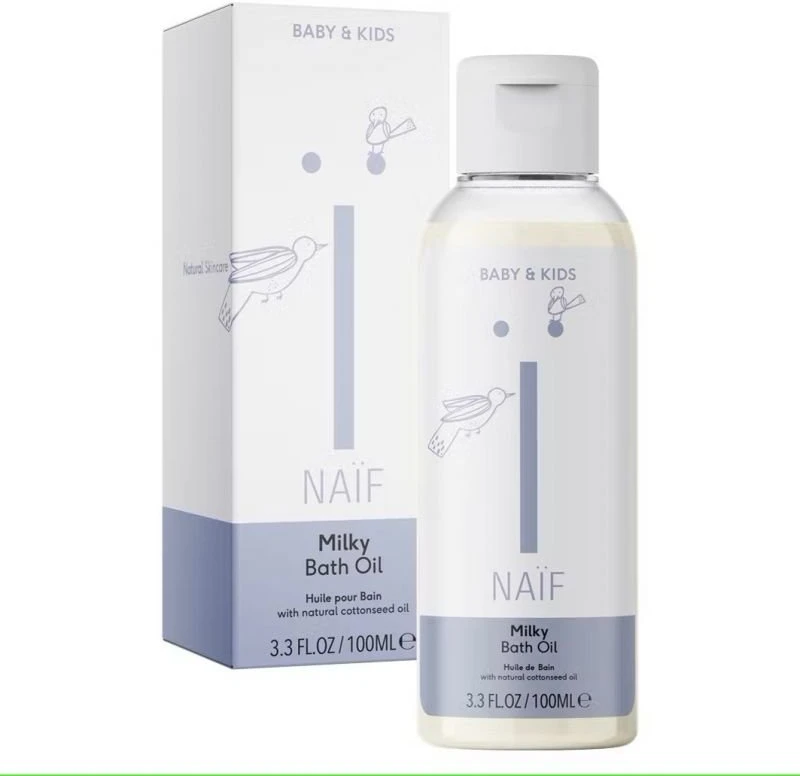 Naif Natural Skincare Naïf Baby & Kids Care aliejinis vonios pienelis 100 ml