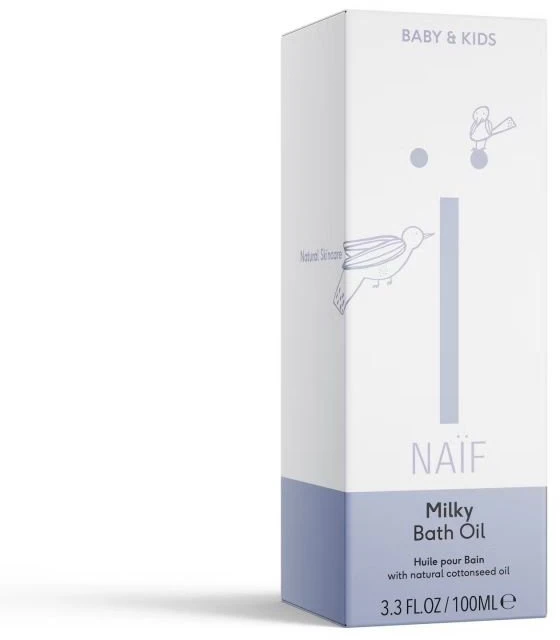 Naif Natural Skincare Naïf Baby & Kids Care aliejinis vonios pienelis 100 ml