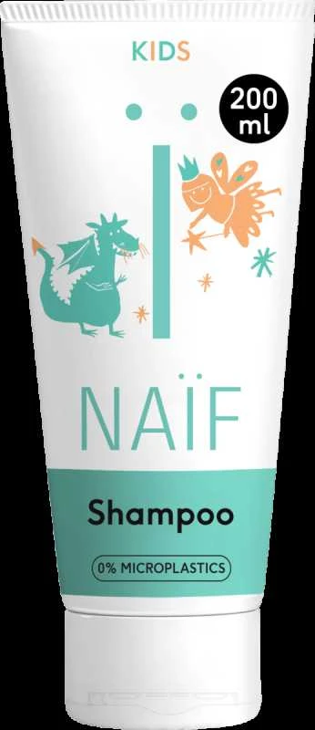 NAÏF Children´s Šampūnas for easy detangling Baby & Kids (maitininantis Šampūnas), 200 ml