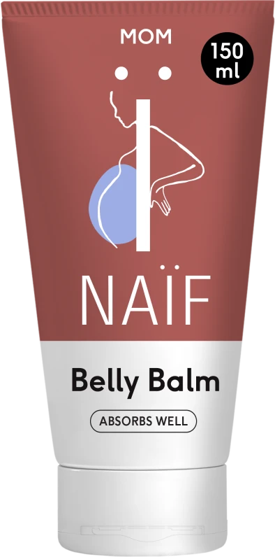 NAÏF Mom maitininantis Belly Balm, 150 ml