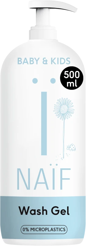 Naif Natural Skincare Naïf prausimosi gelis kūdikiams ir vaikams 500 ml