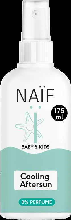NAÏF Vaikų purškalas po saulės be kvepalų Baby - Kids (Cooling Aftersun 0% Perfume) 175 ml