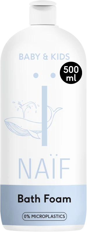 NAÏF Atpalaiduojančios vonios putos kūdikiams ir vaikams (atpalaiduojančios vonios putos), 500 ml