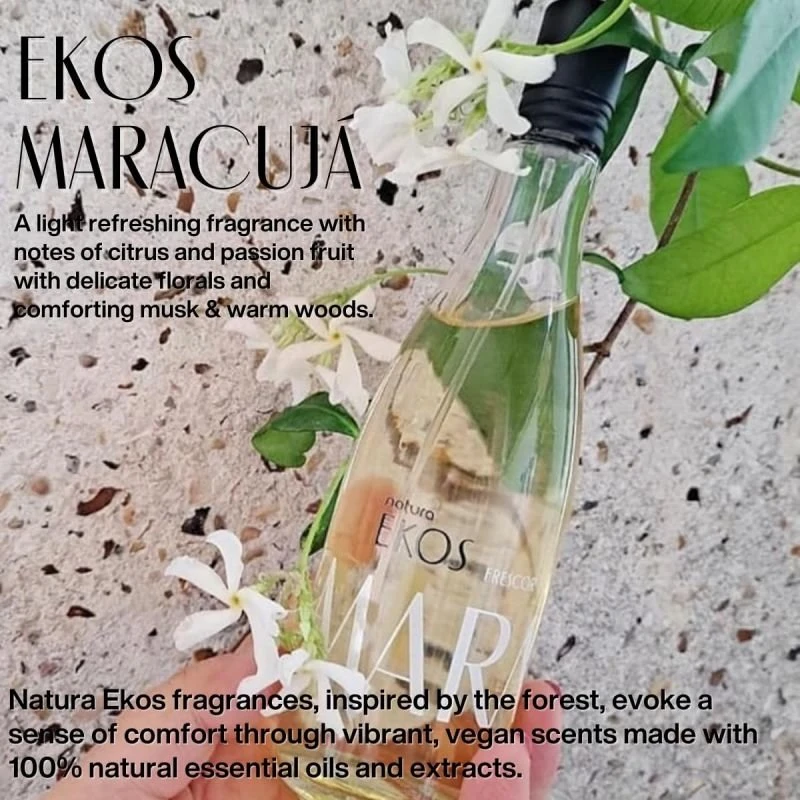 Natura Ekos Frescor Maracujá moteriškas tualetinis vanduo 75 ml