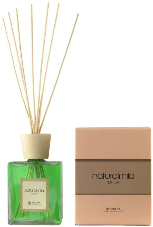 Naturalmila Italia Te Verde namų kvapas su lazdelėmis 250 ml