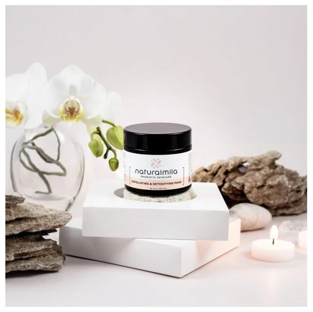Naturalmila Probiotic Skincare Naturalmila šveičiamoji ir detoksikuojamoji veido kaukė 50 ml