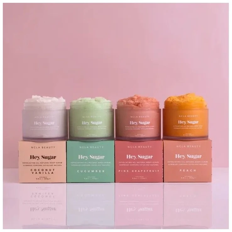 Ncla Beauty NCLA Hey Sugar Cucumber kūno šveitiklis 250 g