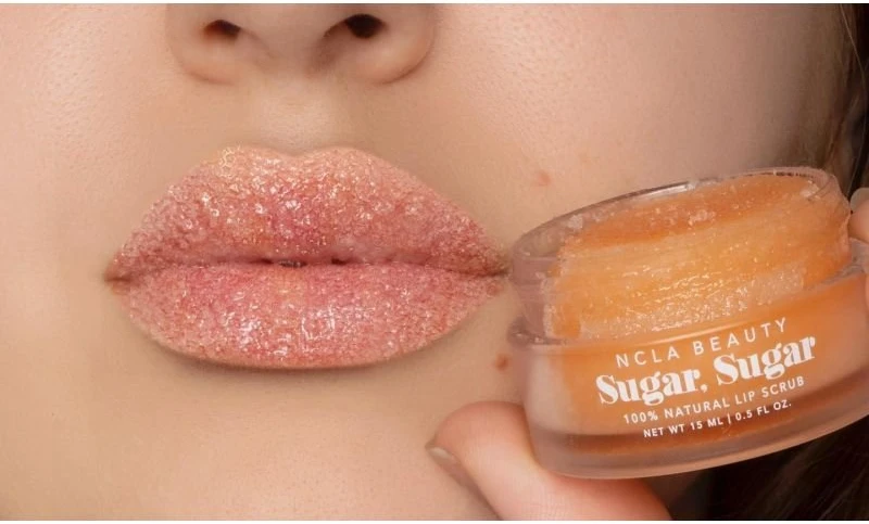 Ncla Beauty NCLA Sugar Sugar Peach lūpų šveitiklis 15 ml
