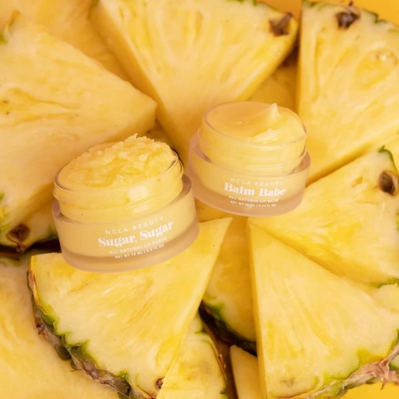 Ncla Beauty NCLA Sugar Sugar Pineapple lūpų šveitiklis 15 ml