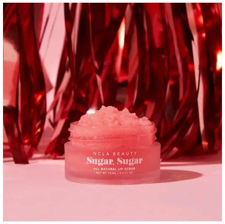 Ncla Beauty NCLA Sugar Sugar Rožinė Champagne lūpų šveitiklis 15 ml