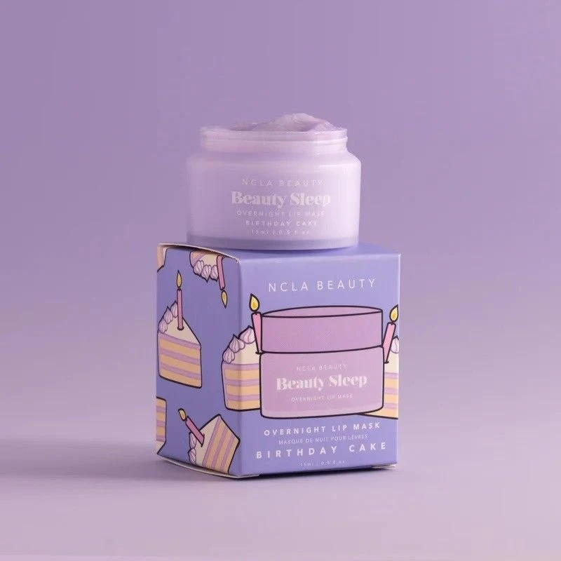NCLA Beauty Sleep Birthday Cake lūpų kaukė 15 ml