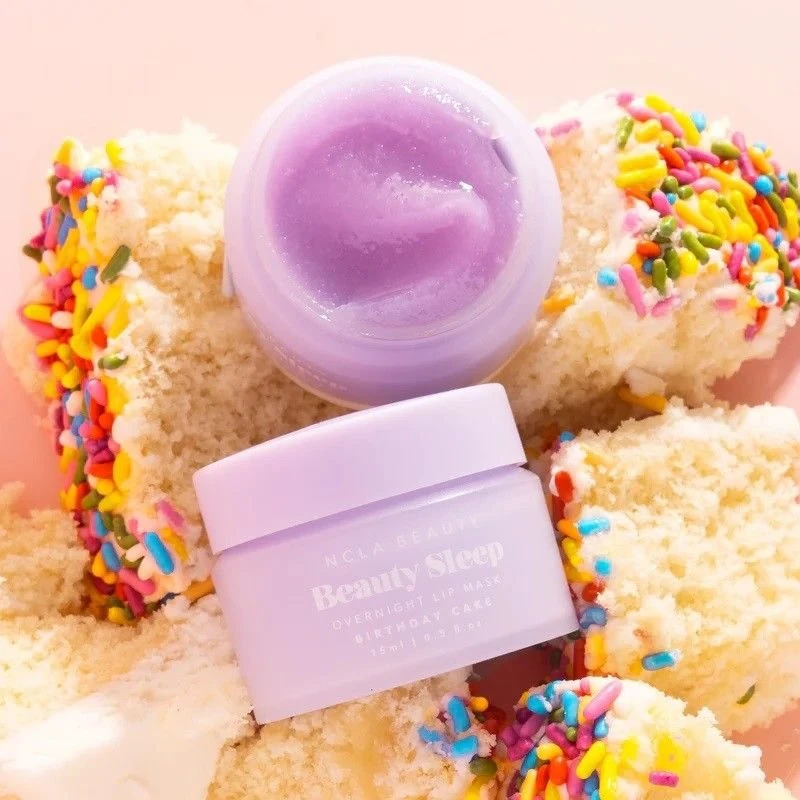 NCLA Beauty Sleep Birthday Cake lūpų kaukė 15 ml