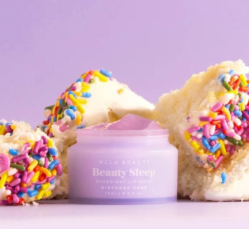 NCLA Beauty Sleep Birthday Cake lūpų kaukė 15 ml