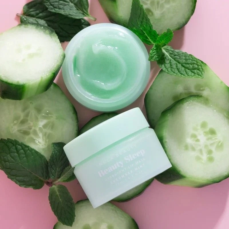NCLA Beauty Sleep Cucumber Mint lūpų kaukė 15 ml