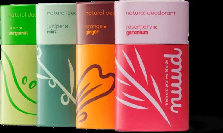 Nuud Rosemary x Geranium natūralus dezodorantas pieštukas 45 g