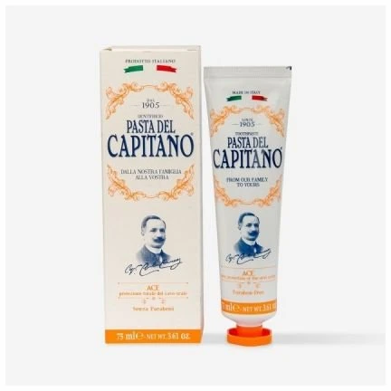 Pasta del Capitano 1905 Pasta del Capitano ACE dantų pasta su vitaminais A, C ir E 25 ml