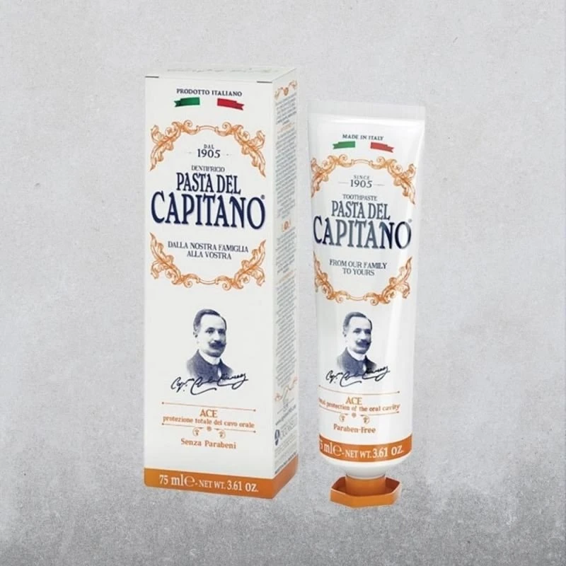 Pasta del Capitano 1905 Pasta del Capitano ACE dantų pasta su vitaminais A, C ir E 25 ml
