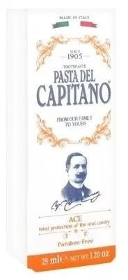 Pasta del Capitano 1905 Pasta del Capitano ACE dantų pasta su vitaminais A, C ir E 25 ml