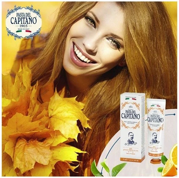 Pasta del Capitano 1905 Pasta del Capitano ACE dantų pasta su vitaminais A, C ir E 25 ml