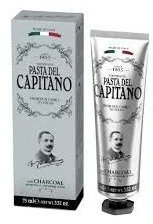 Pasta del Capitano 1905 Pasta del Capitano Active Vegetable Charcoal dantų pasta su aktyvinta anglimi 75 ml