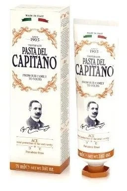 Pasta del Capitano 1905 Pasta del Capitano ACE dantų pasta su vitaminais A, C ir E 25 ml