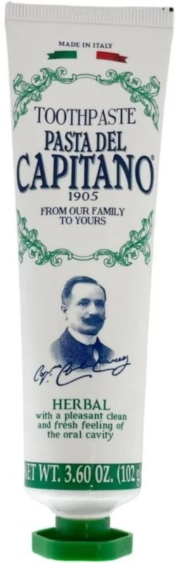 Pasta del Capitano 1905 Pasta del Capitano Natural Herbs dantų pasta su žolelių ekstraktais 75 ml