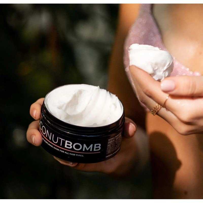 Puoselėjanti plaukų kaukė| Byrokko - Coconut Bomb, 180ml