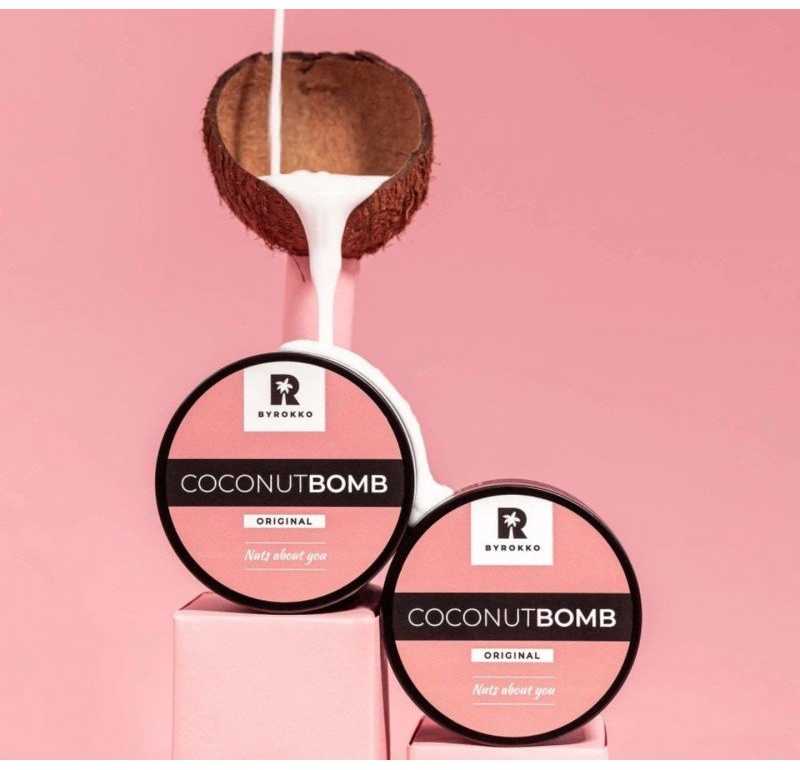 Puoselėjanti plaukų kaukė| Byrokko - Coconut Bomb, 180ml