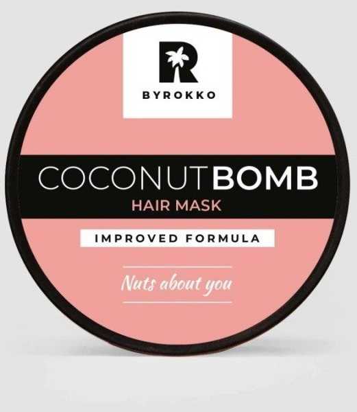 Puoselėjanti plaukų kaukė| Byrokko - Coconut Bomb, 180ml